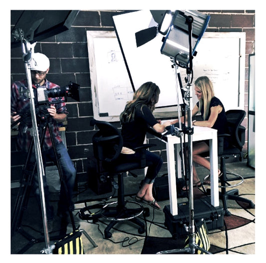 Video Shoot Behind the Scenes