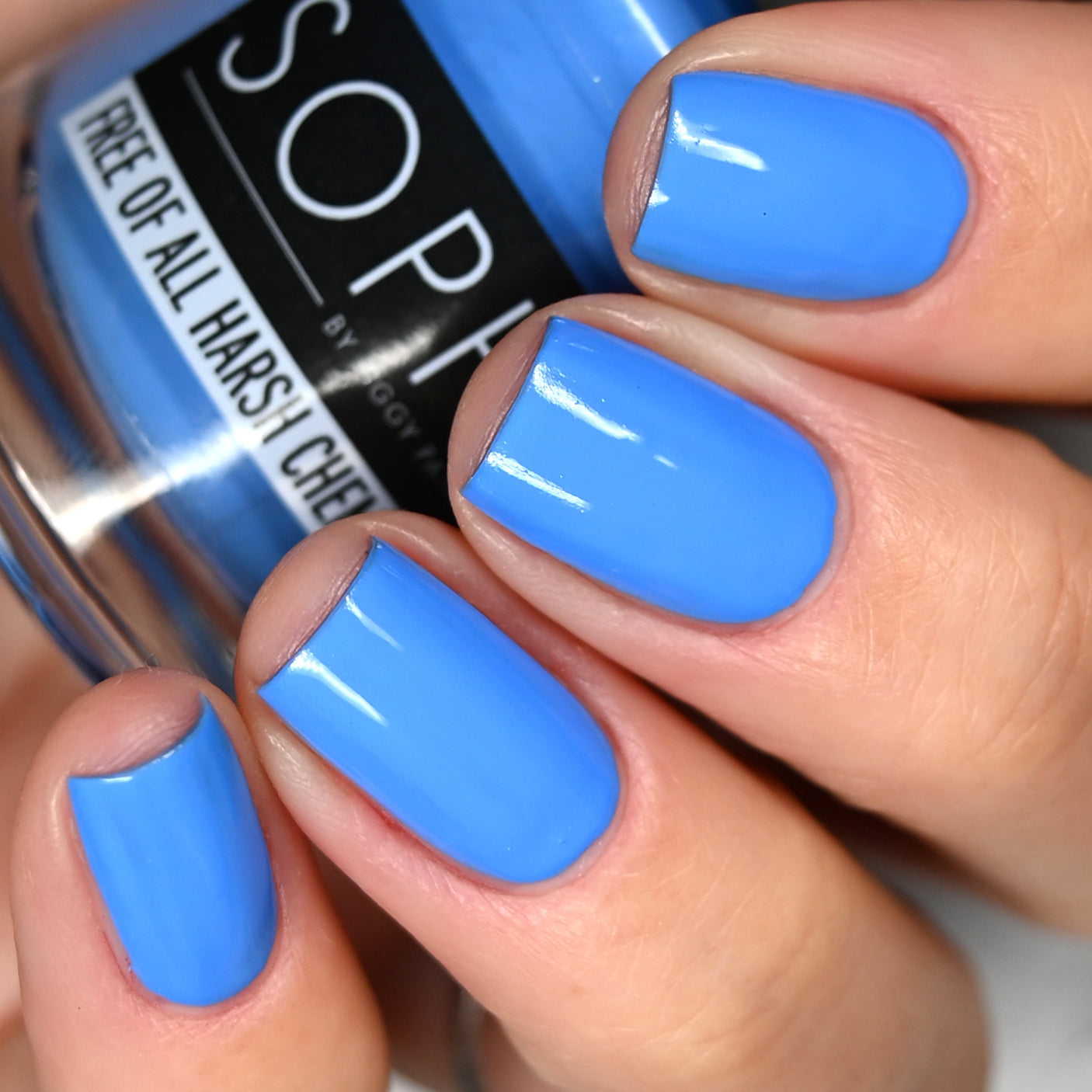 Pretty Shore About You - Matte Bright Sky Blue