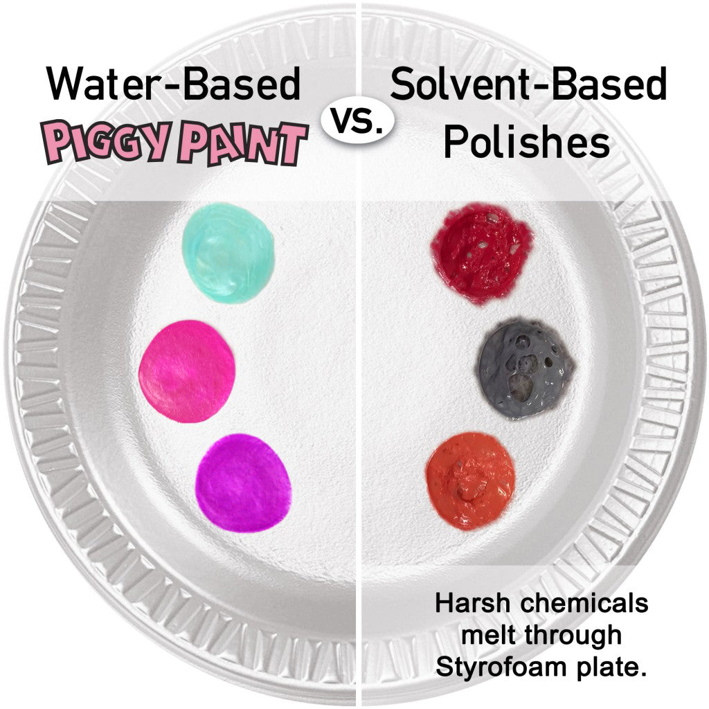 Positively Piggy Pen 3-pack - Kids Non-toxic Nail Polish
