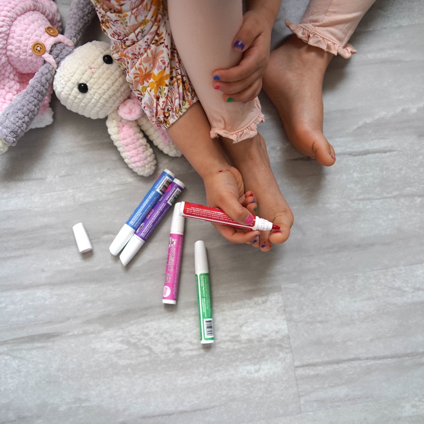 Positively Piggy Pen 3-pack - Kids Non-toxic Nail Polish