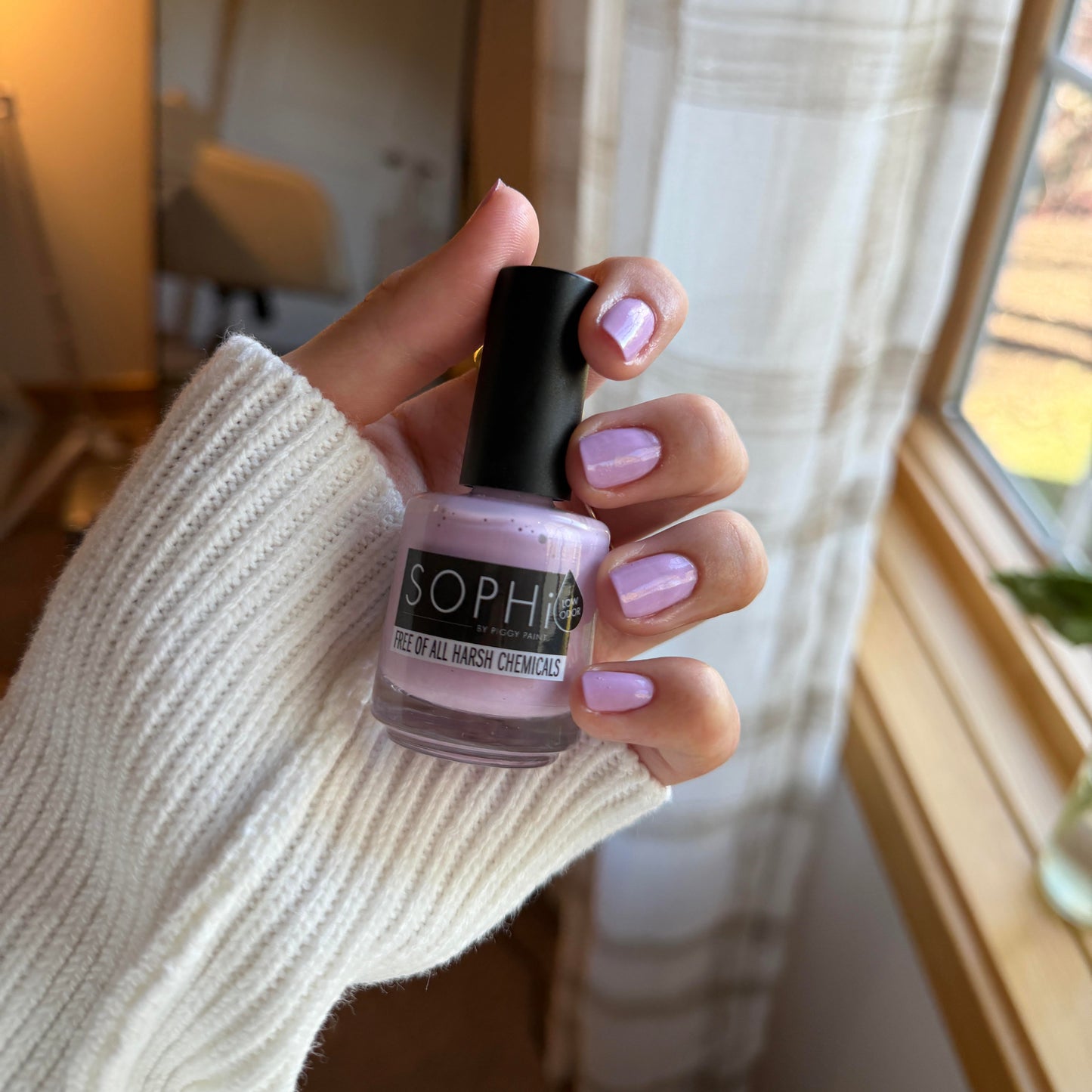 Soft Launch - Soft Lavender with Pink