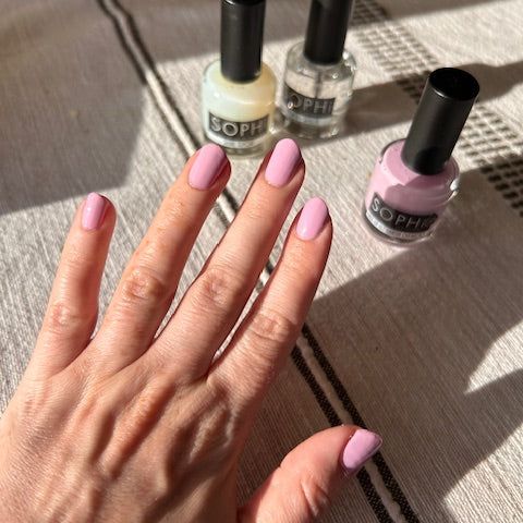 Soft Launch - Soft Lavender with Pink