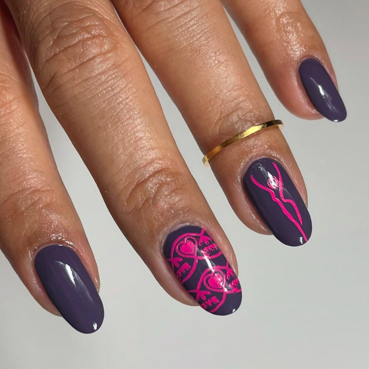 FEETured Attraction - Matte Purple-Grey